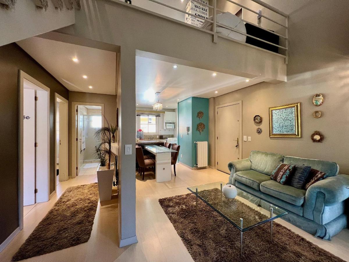 Апартаменти Cobertura Duplex De Cinema 3Dorm By Achei Грамаду Екстер'єр фото