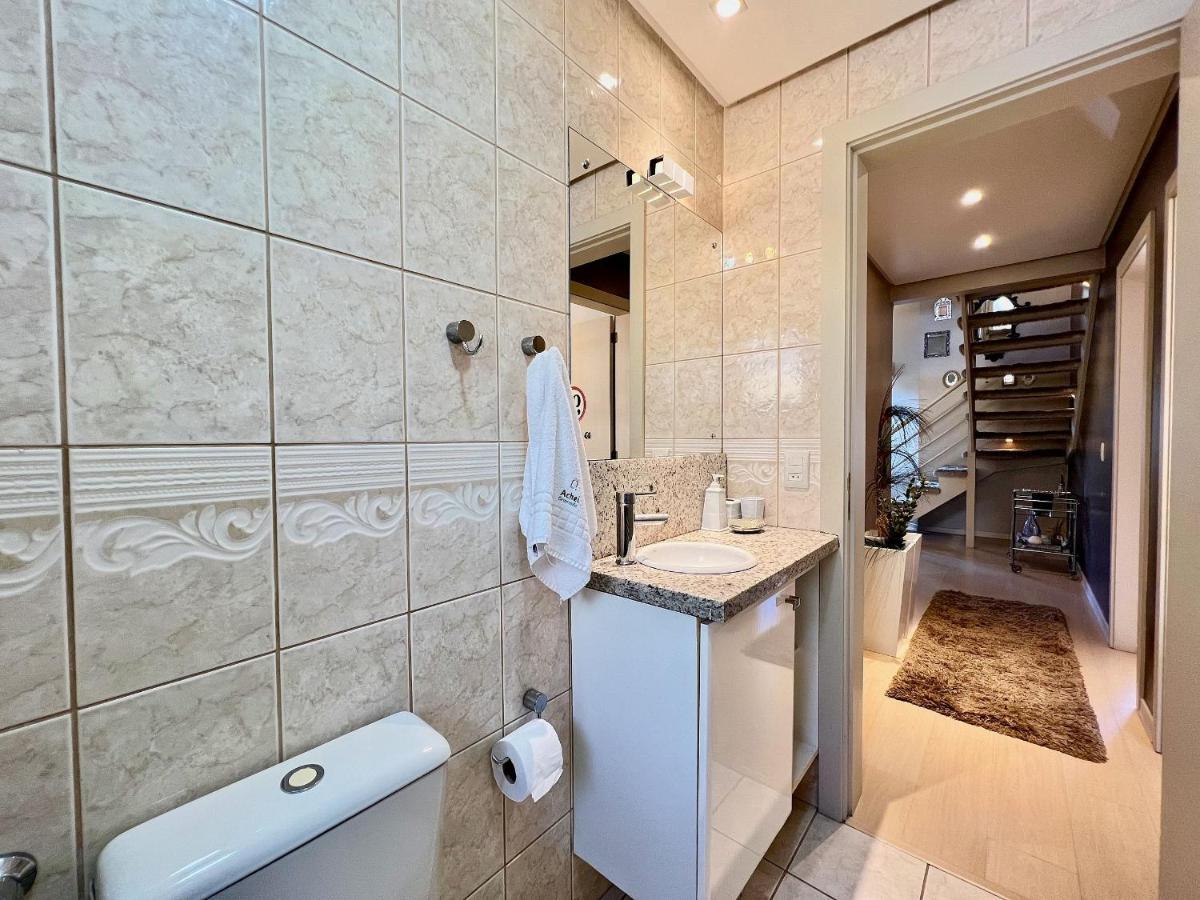 Апартаменти Cobertura Duplex De Cinema 3Dorm By Achei Грамаду Екстер'єр фото
