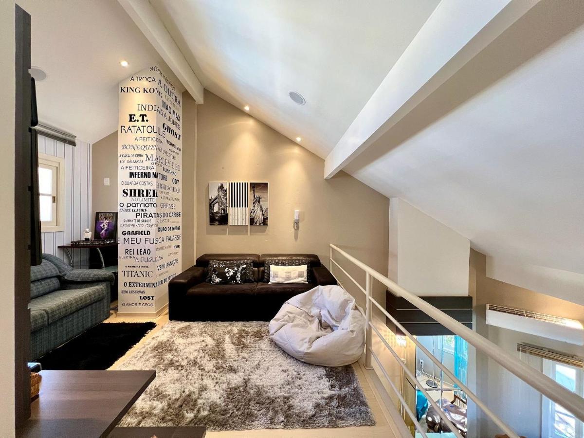 Апартаменти Cobertura Duplex De Cinema 3Dorm By Achei Грамаду Екстер'єр фото