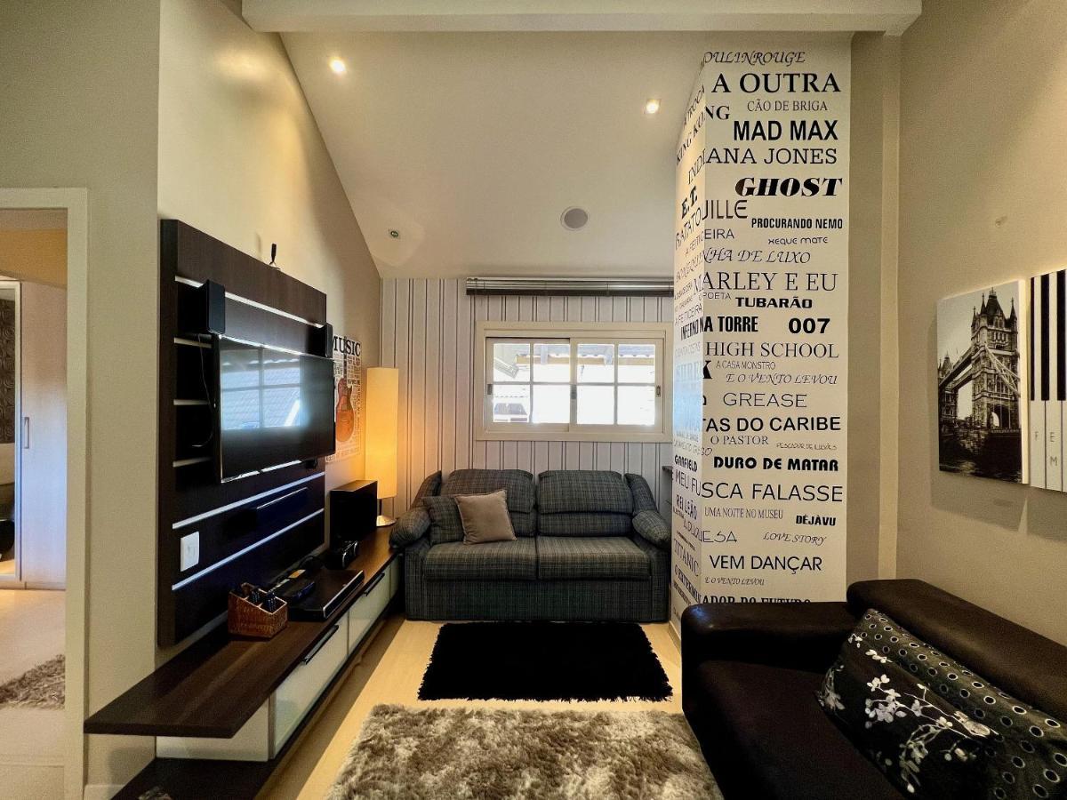 Апартаменти Cobertura Duplex De Cinema 3Dorm By Achei Грамаду Екстер'єр фото